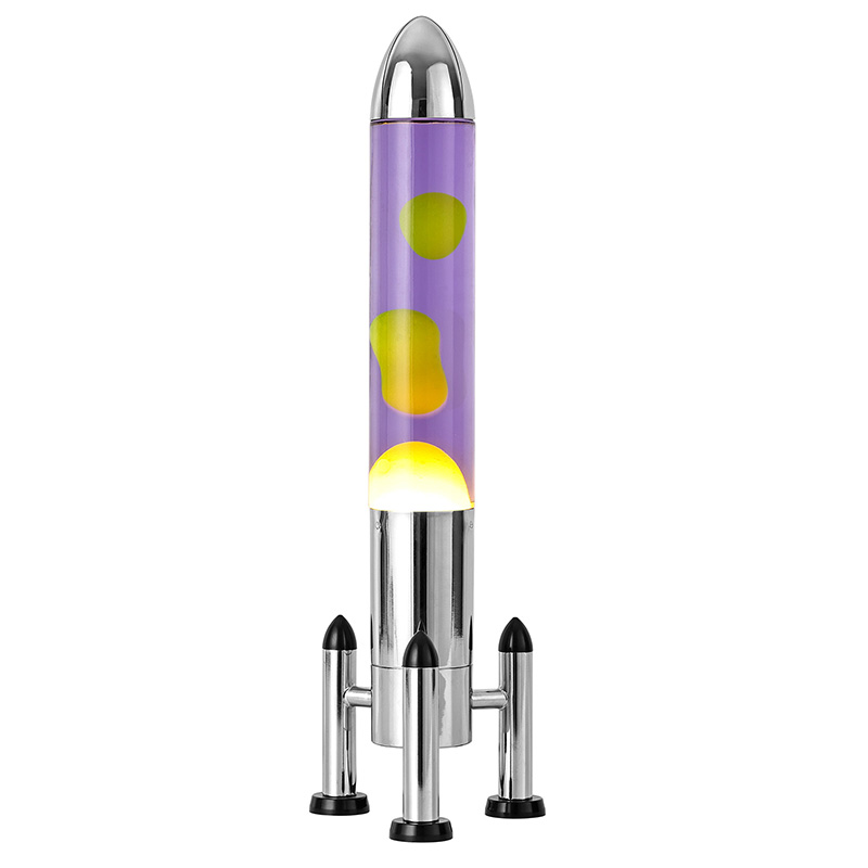 Велика світлодіодна лампа Lava з ракетним абажуром