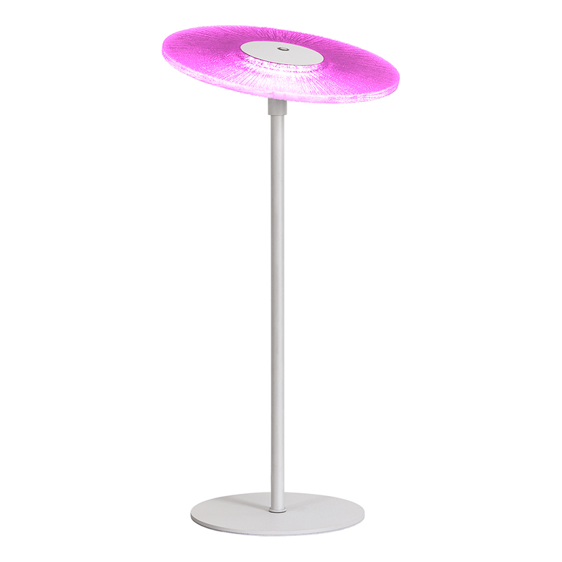 Сучасна світлодіодна настільна лампа з RGB плафоном