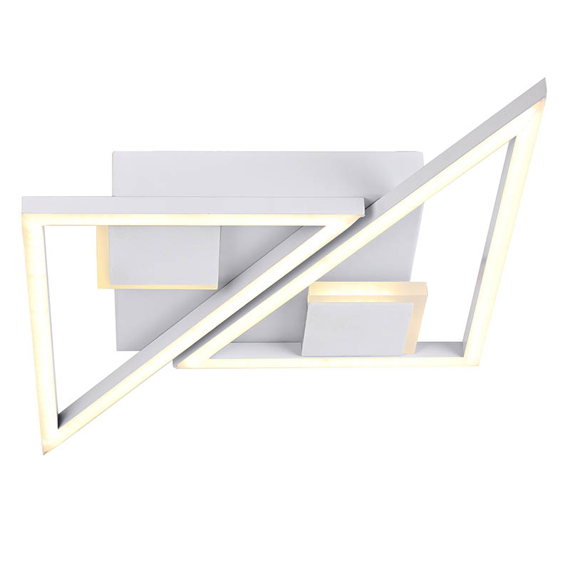 Сучасний простий дизайн теплого світлого металевого стельового світильника